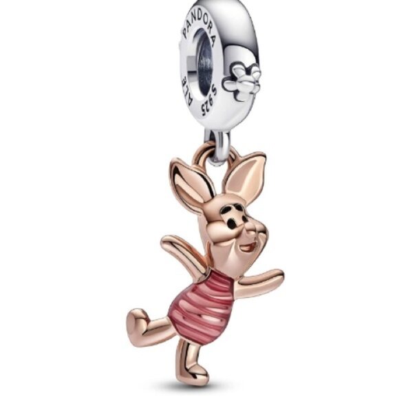 Pandora Rose Piglet Charm - Picture 1 of 3